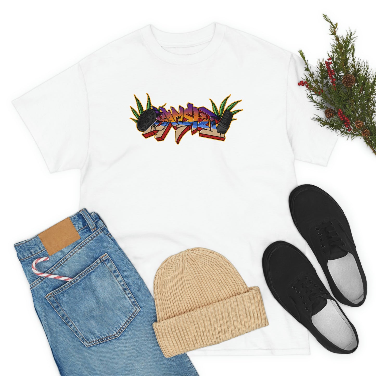 Banski Graffiti2 Heavy Cotton Tee