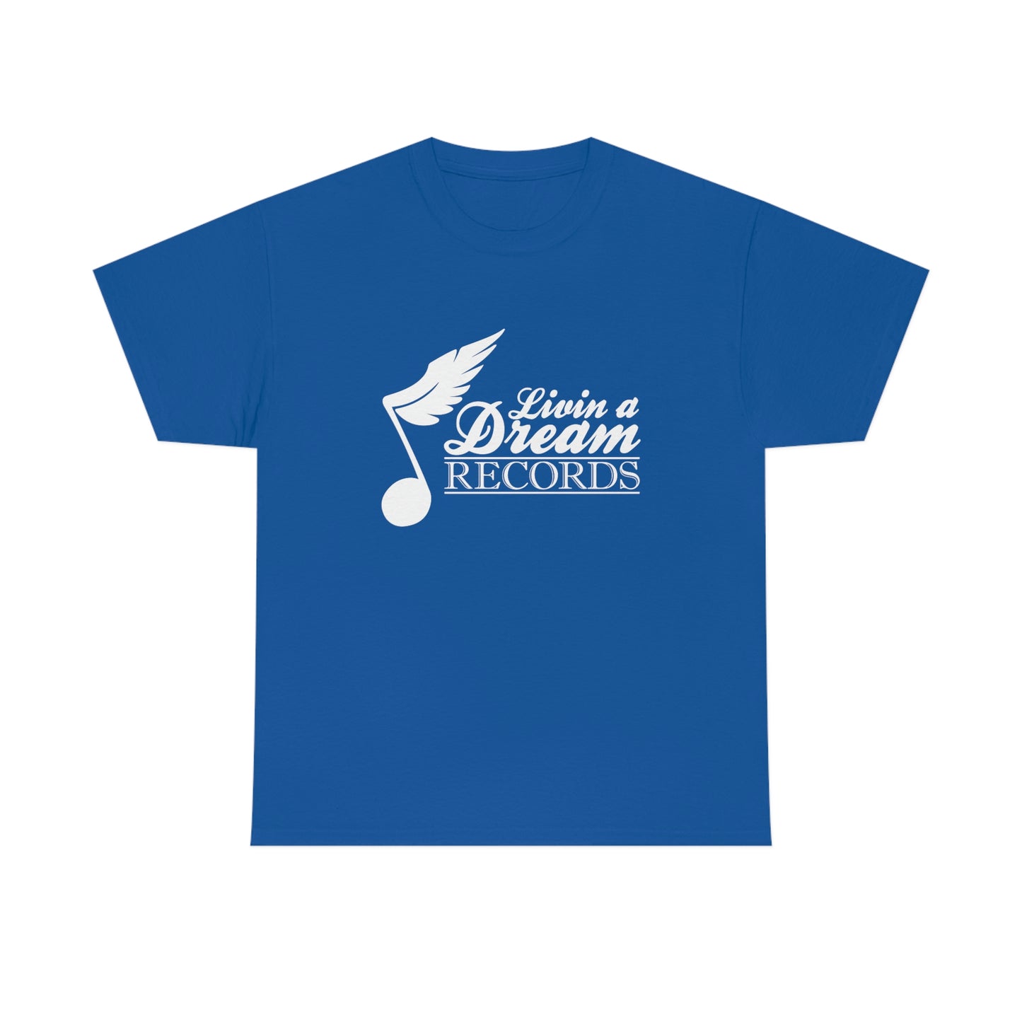 Livin A Dream Records Heavy Cotton Tee [White]