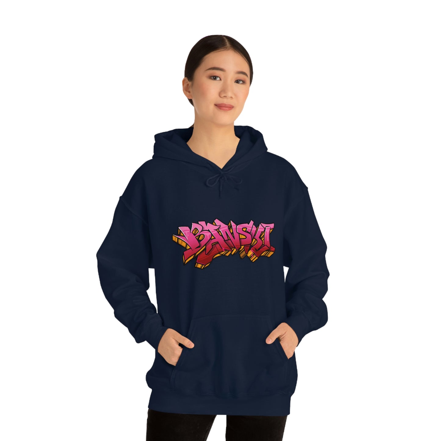 Banski Graffiti2 Heavy Blend™ Hooded Sweatshirt