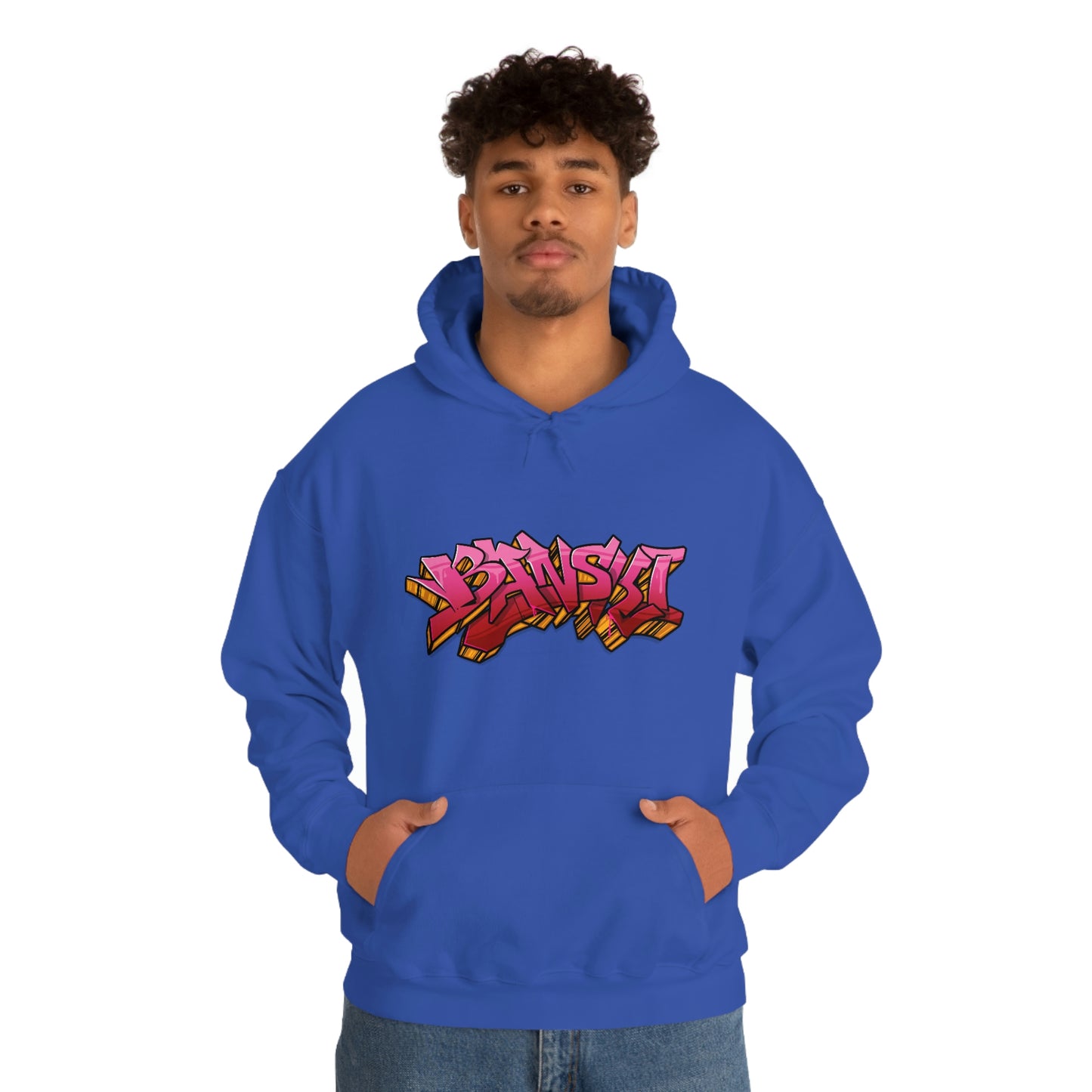 Banski Graffiti2 Heavy Blend™ Hooded Sweatshirt