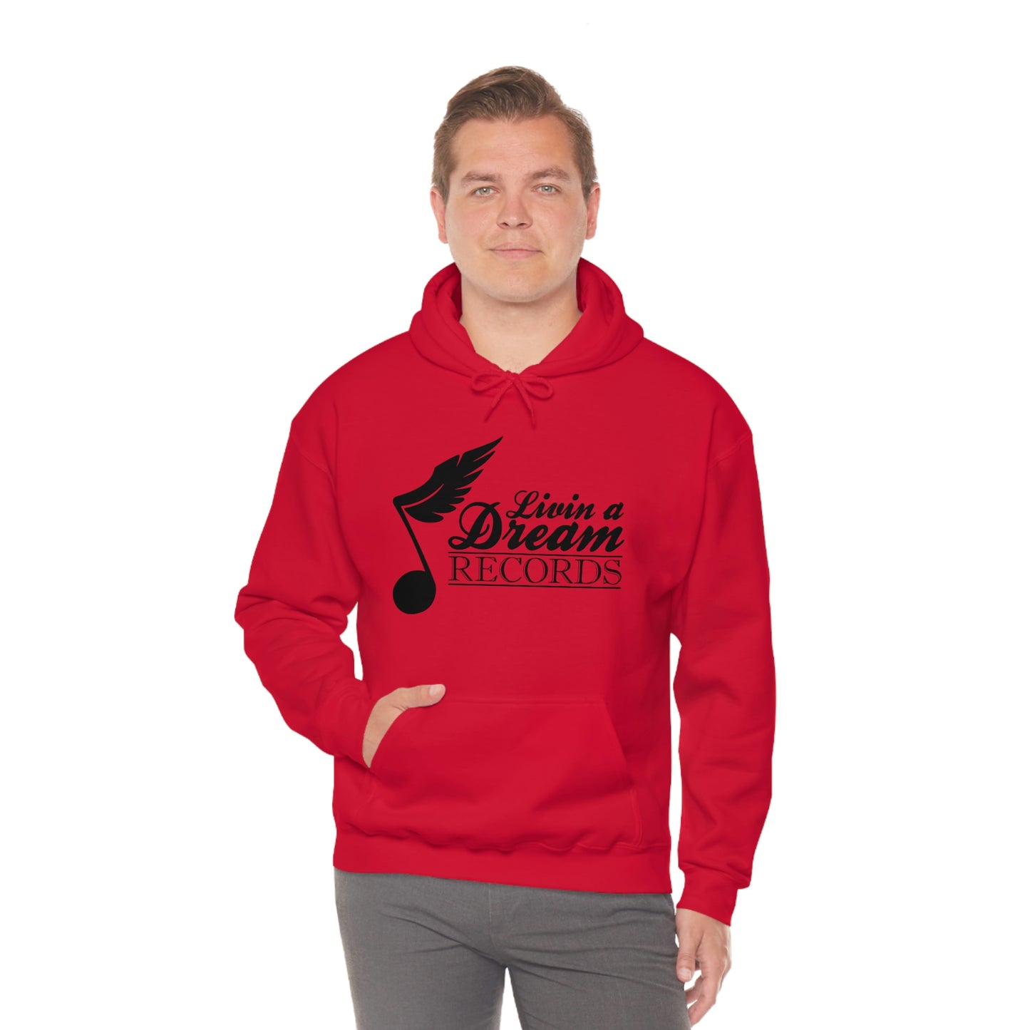 Livin A Dream Records - Heavy Blend™ Hooded Sweatshirt