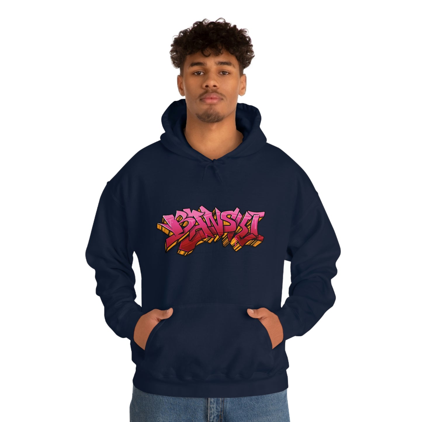 Banski Graffiti2 Heavy Blend™ Hooded Sweatshirt