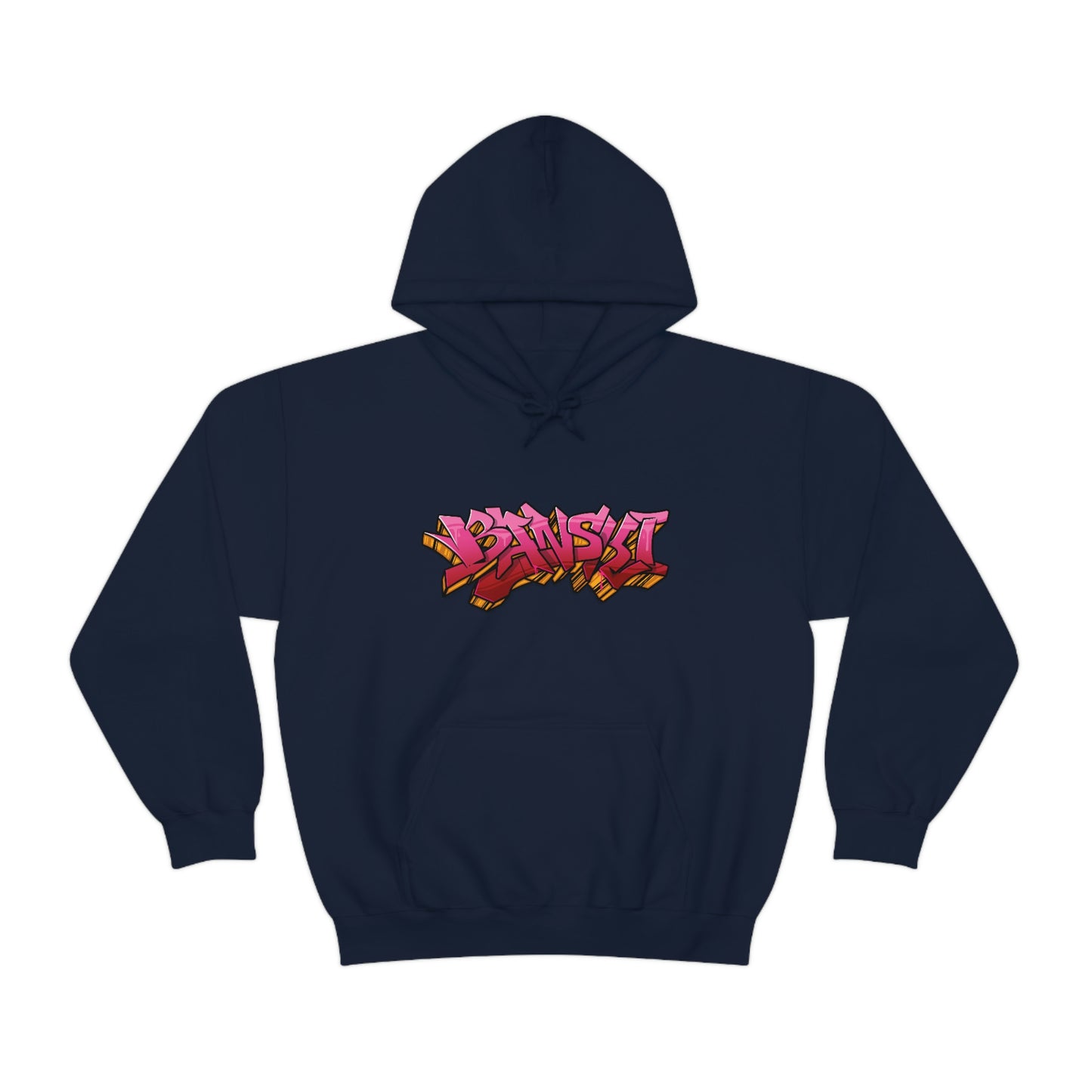 Banski Graffiti2 Heavy Blend™ Hooded Sweatshirt