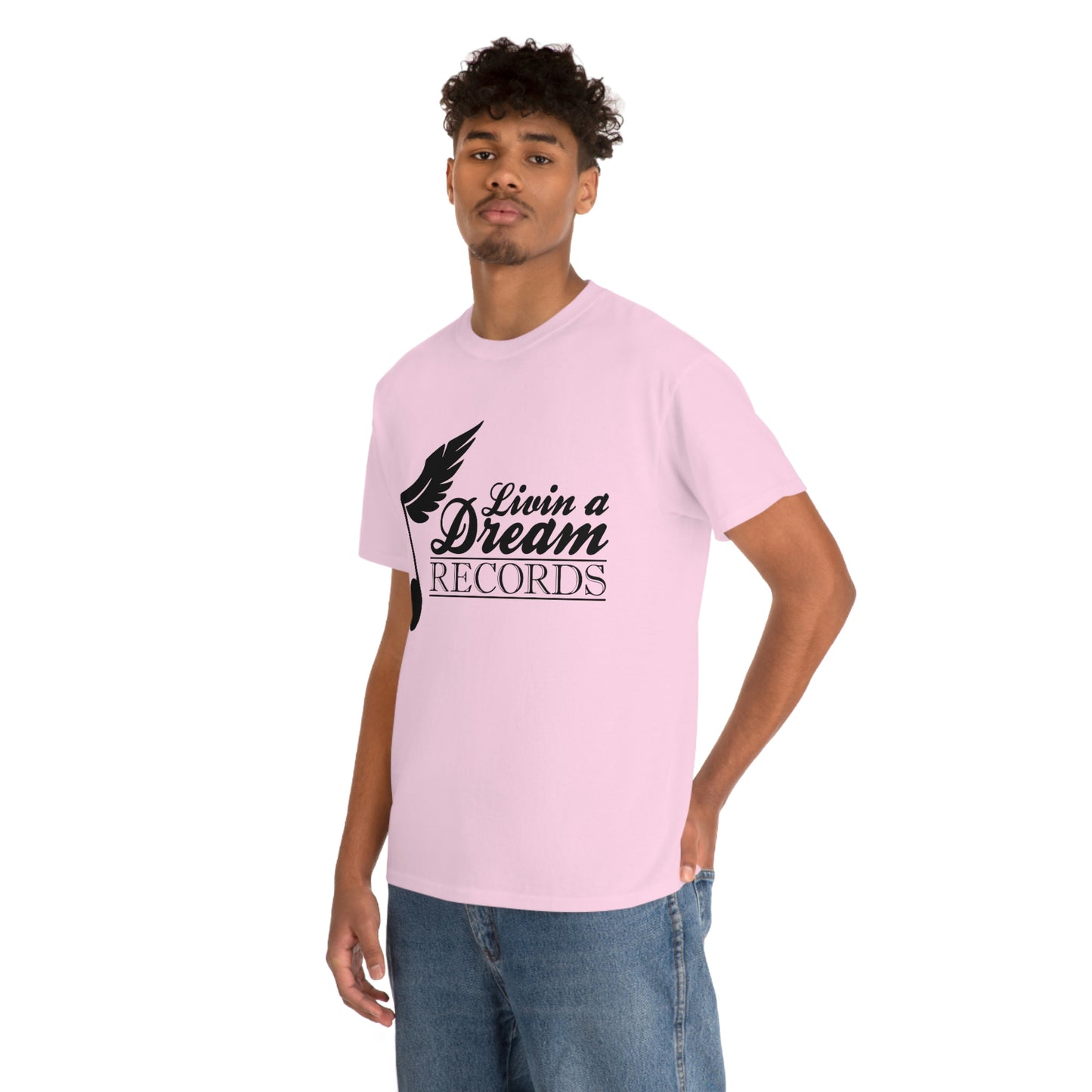 Livin A Dream Records Heavy Cotton Tee
