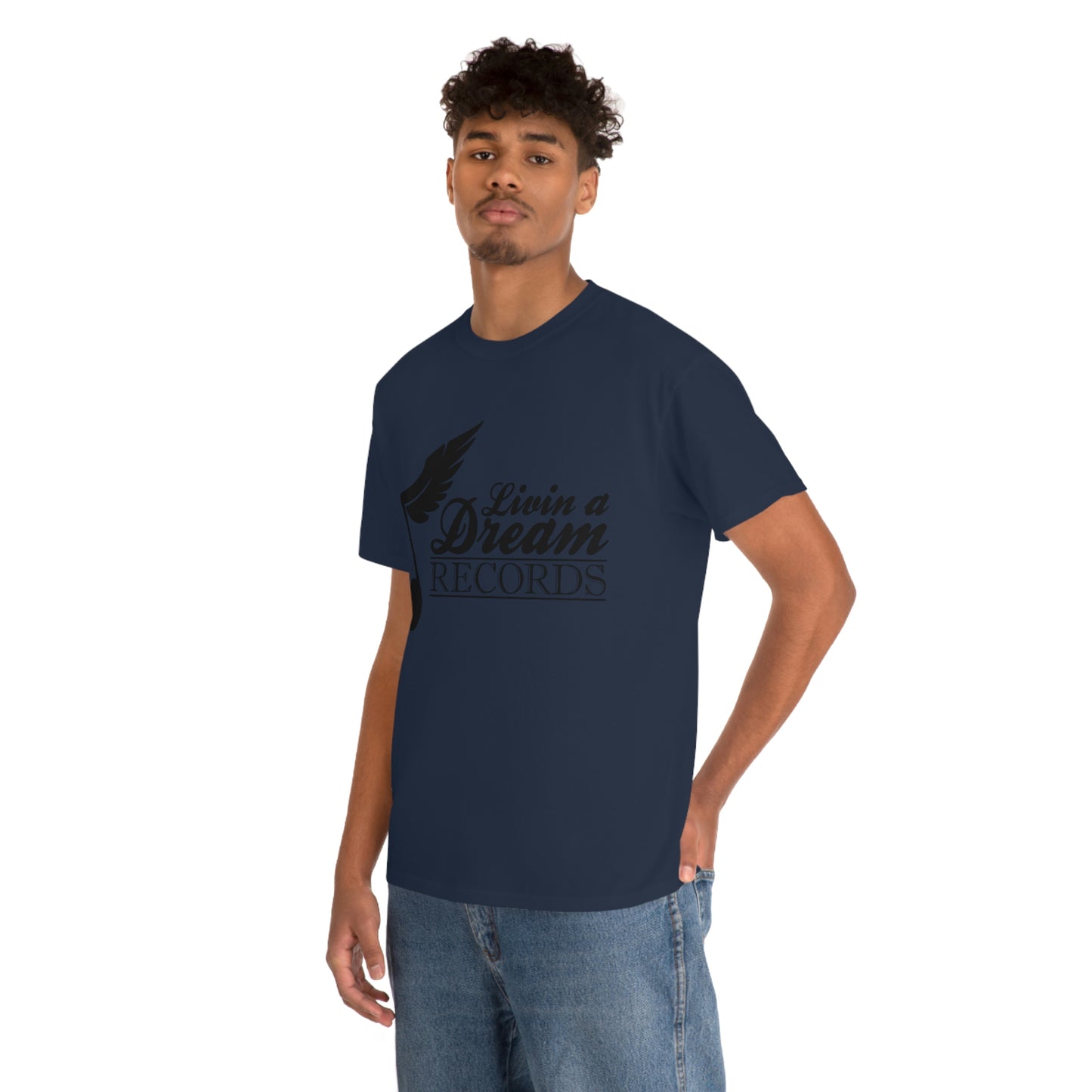 Livin A Dream Records Heavy Cotton Tee