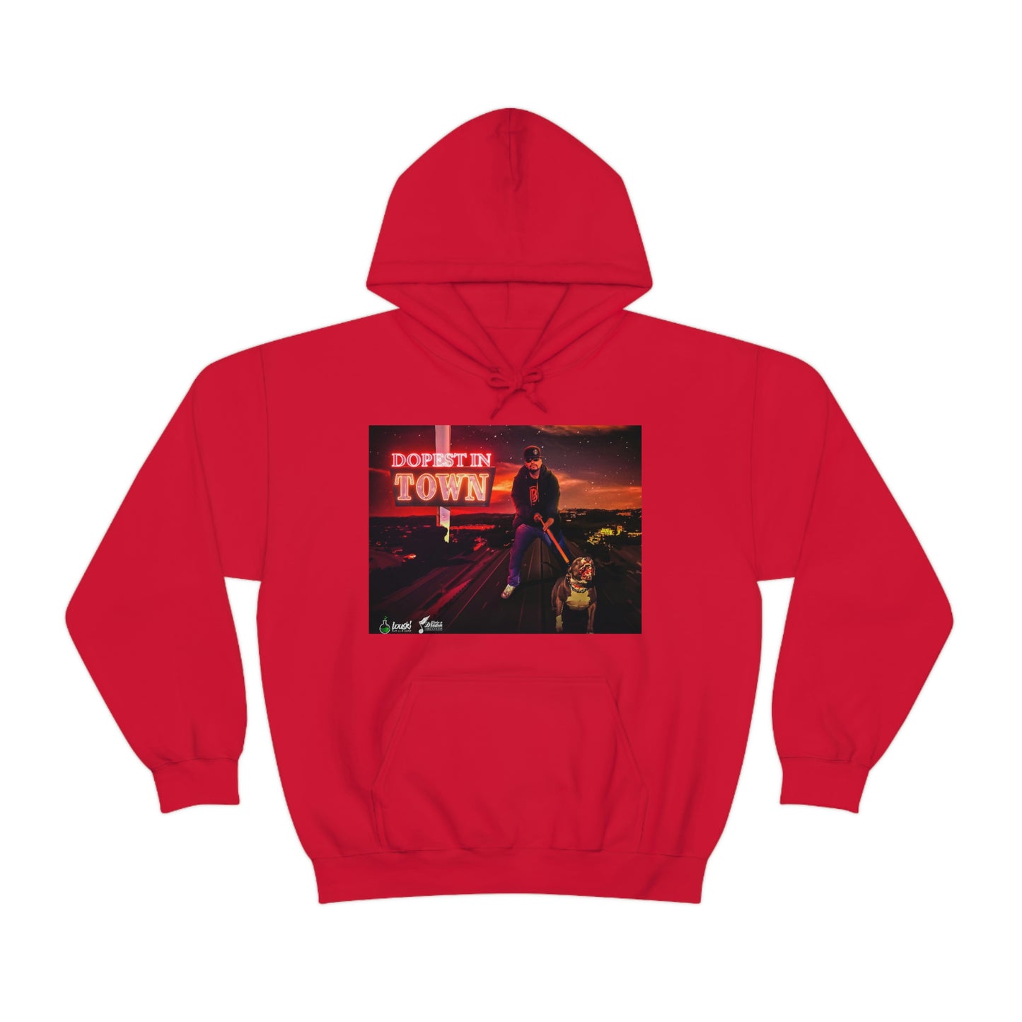 DOPEST IN TOWN Unisex Heavy Blend™ Hooded Sweatshirt