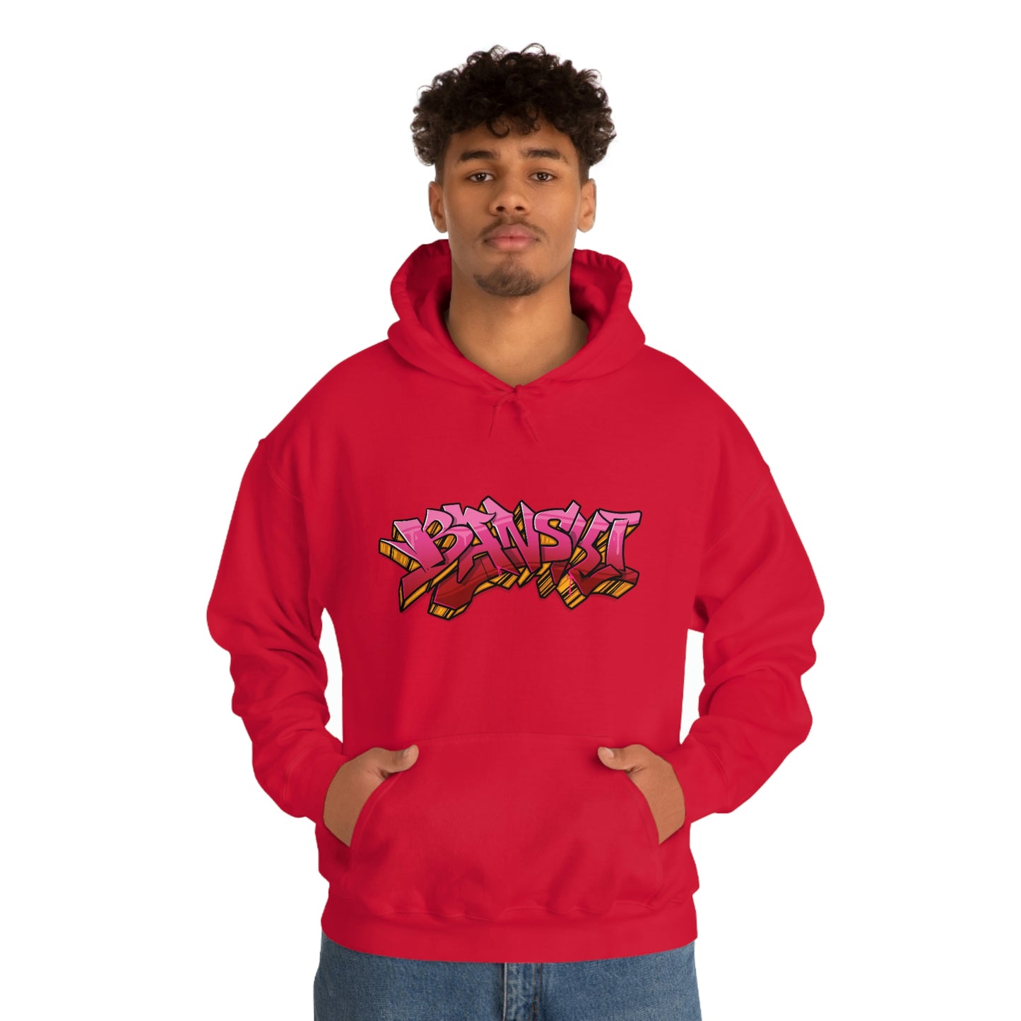 Banski Graffiti2 Heavy Blend™ Hooded Sweatshirt
