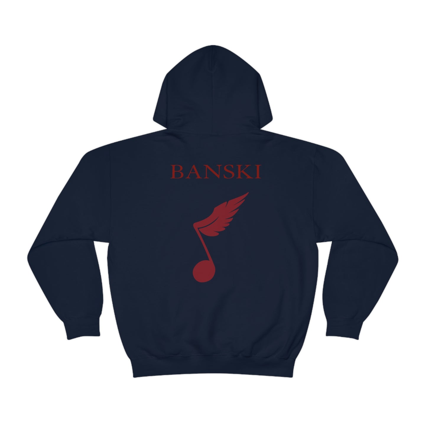 Banski Graffiti2 Heavy Blend™ Hooded Sweatshirt