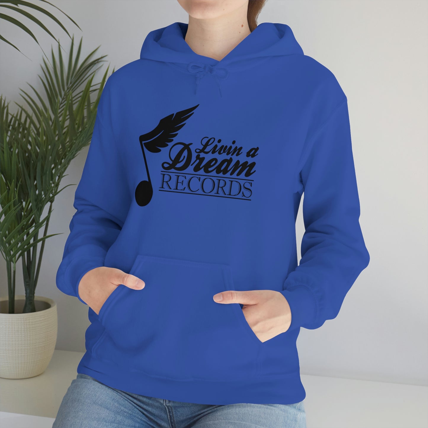 Livin A Dream Records - Heavy Blend™ Hooded Sweatshirt