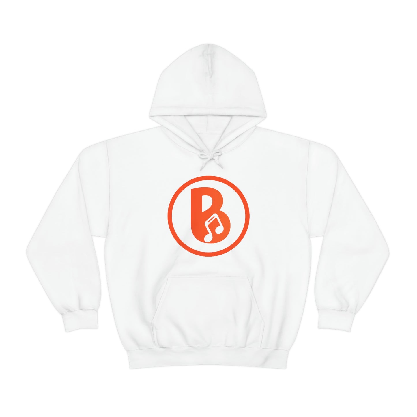Banski B Logo Heavy Blend™ Hooded Sweatshirt