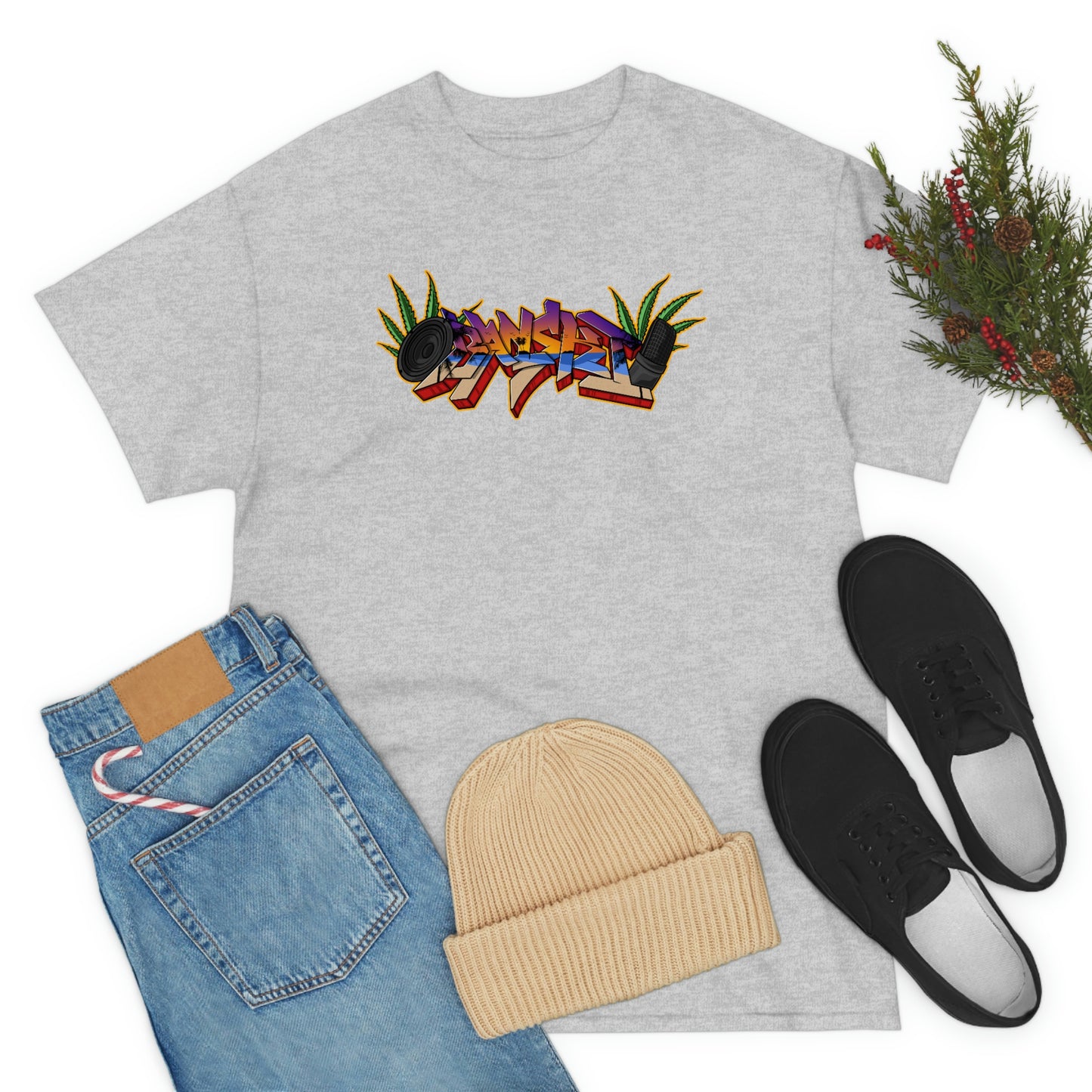 Banski Graffiti2 Heavy Cotton Tee