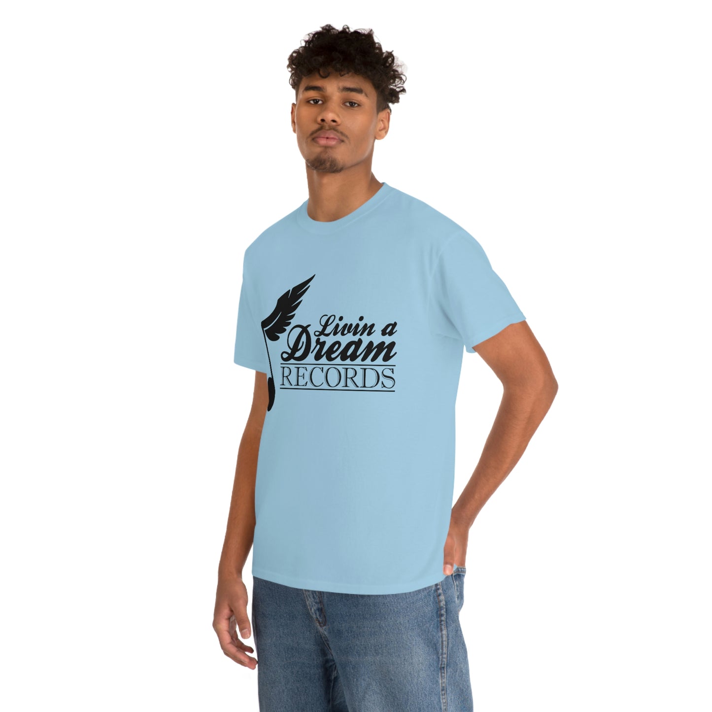 Livin A Dream Records Heavy Cotton Tee