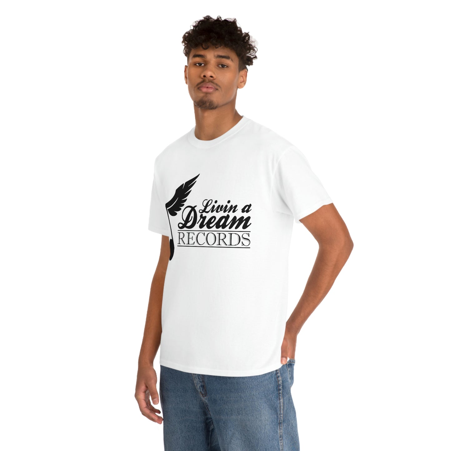 Livin A Dream Records Heavy Cotton Tee