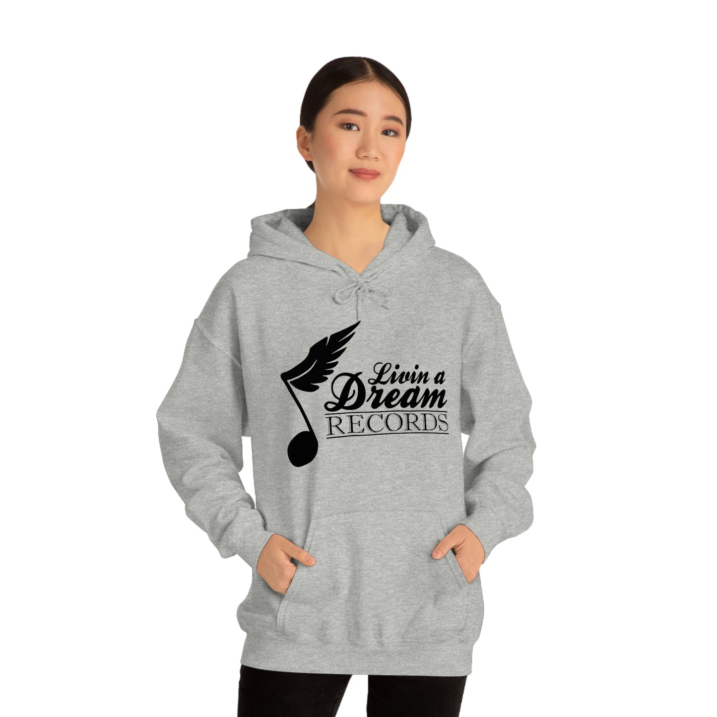 Livin A Dream Records - Heavy Blend™ Hooded Sweatshirt