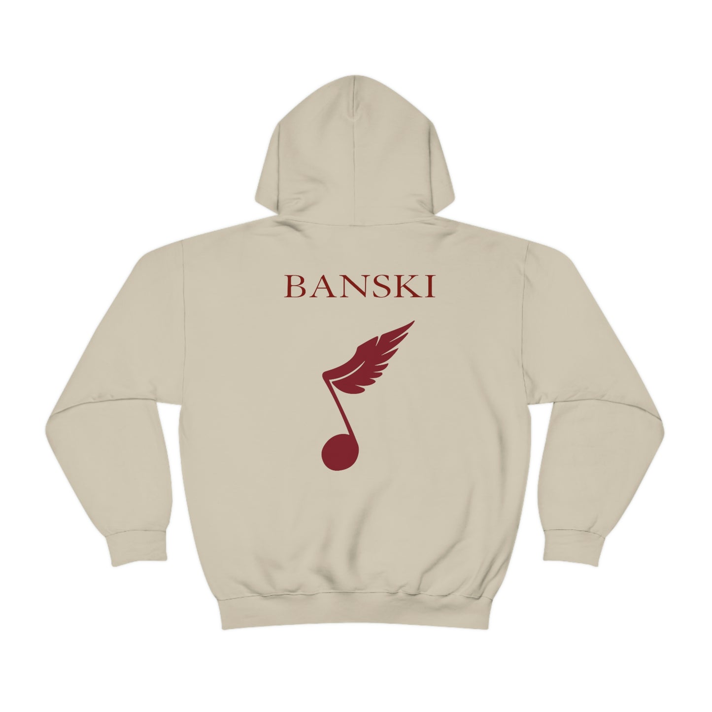 Banski Graffiti2 Heavy Blend™ Hooded Sweatshirt