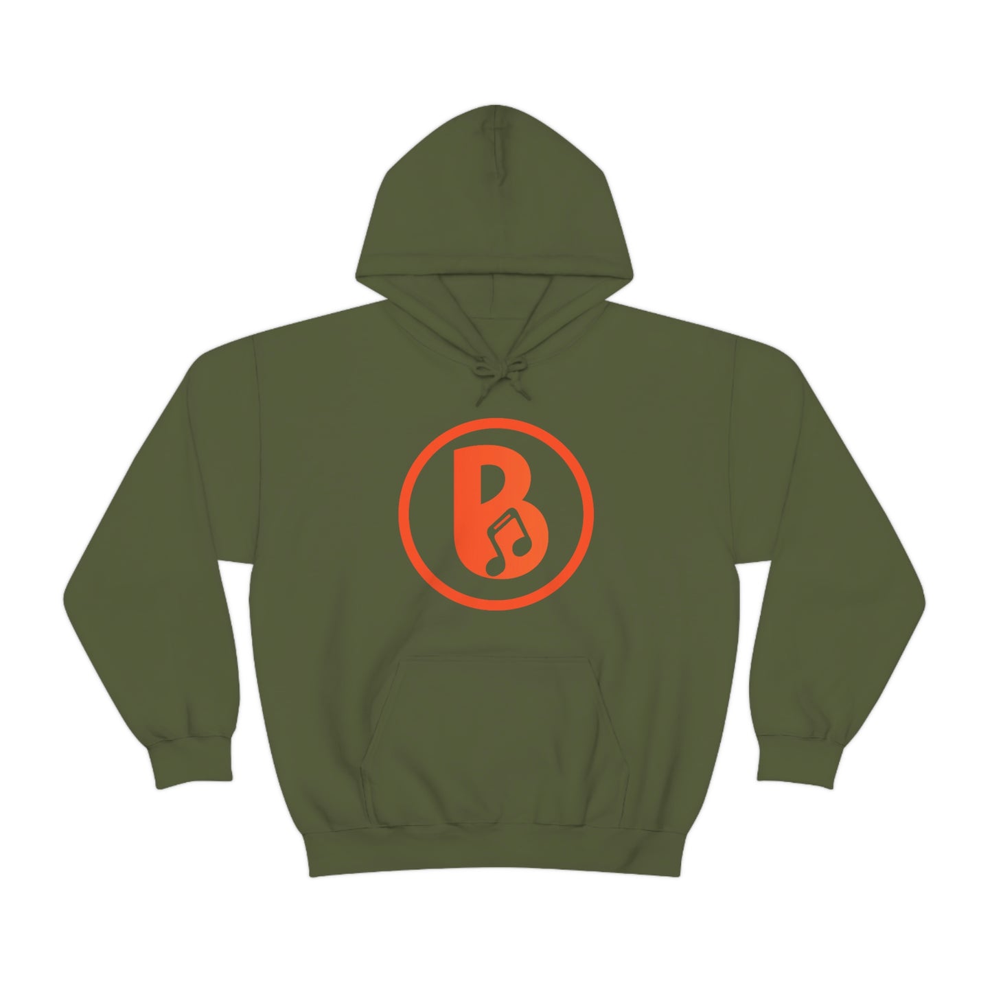 Banski B Logo Heavy Blend™ Hooded Sweatshirt