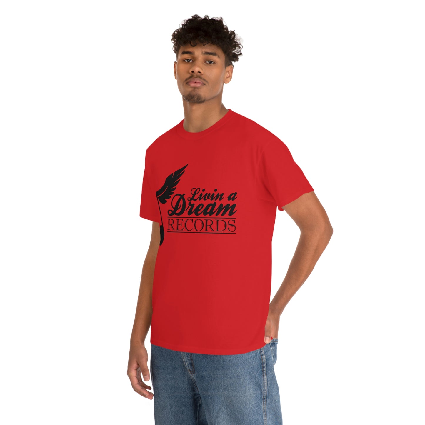 Livin A Dream Records Heavy Cotton Tee