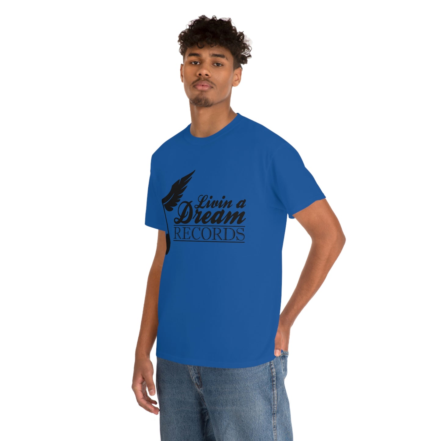 Livin A Dream Records Heavy Cotton Tee