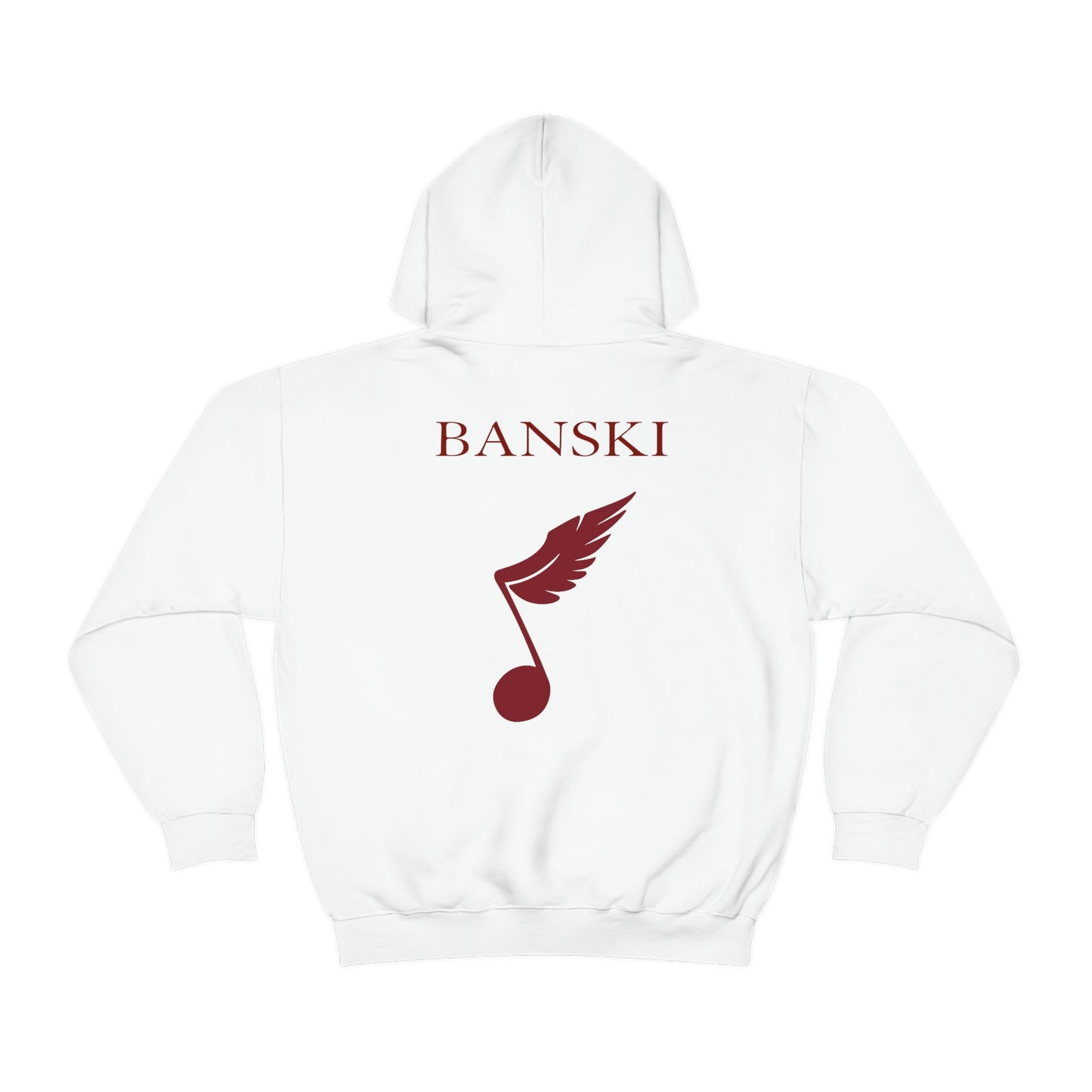 Banski Graffiti2 Heavy Blend™ Hooded Sweatshirt