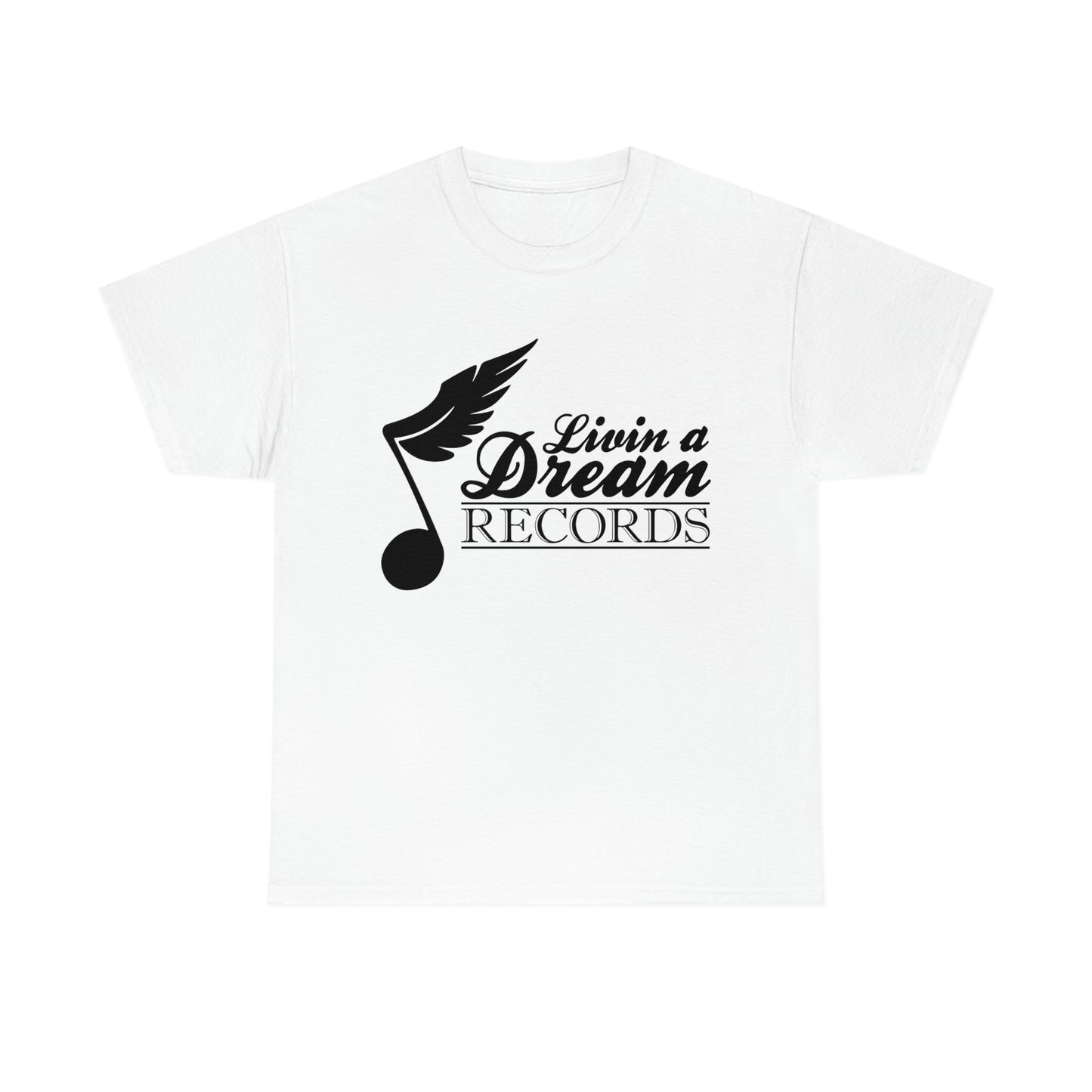 Livin A Dream Records Heavy Cotton Tee