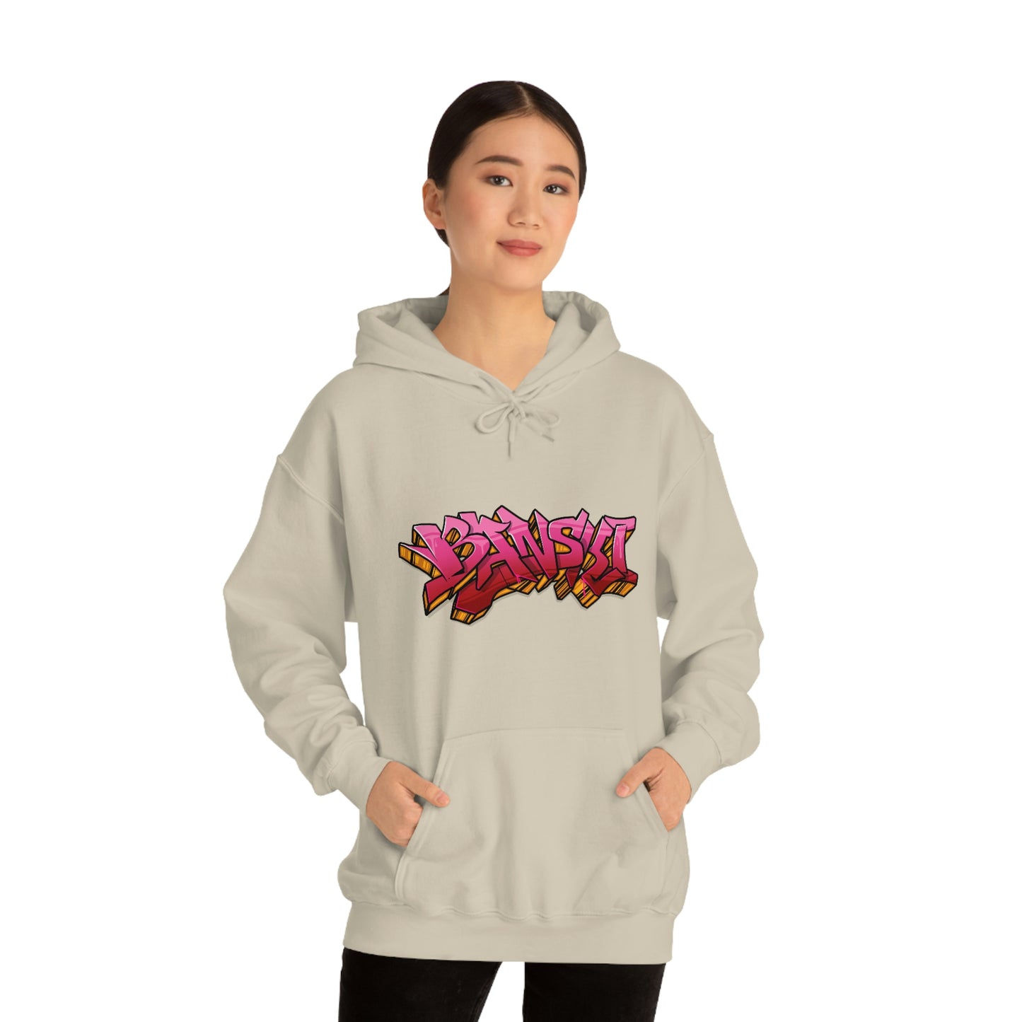 Banski Graffiti2 Heavy Blend™ Hooded Sweatshirt
