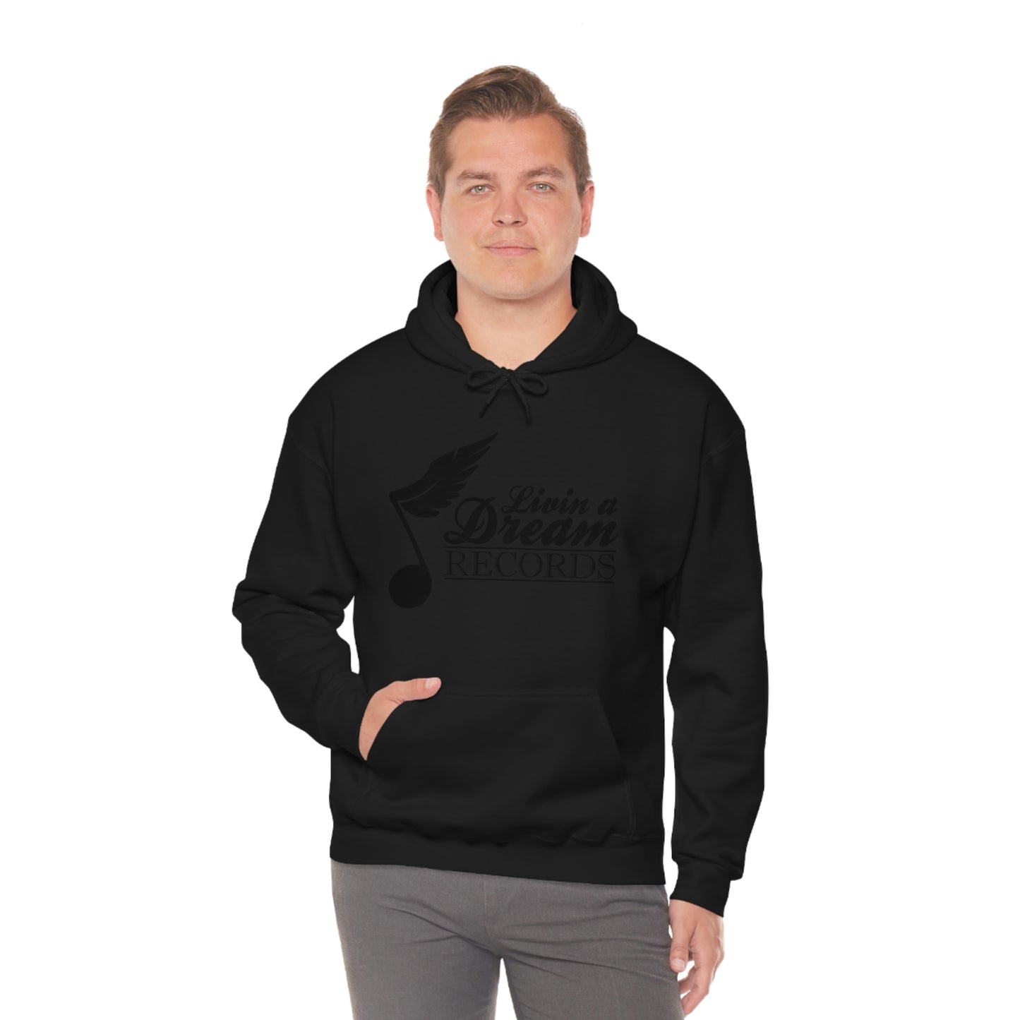 Livin A Dream Records - Heavy Blend™ Hooded Sweatshirt